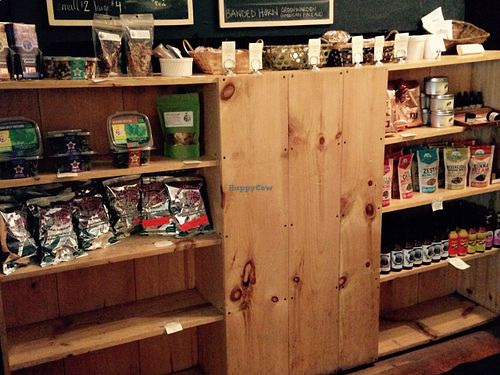 Raw snacks at Local Sprouts Cafe in Portland