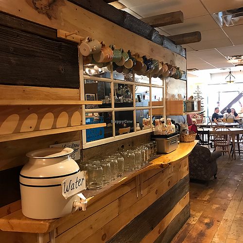 cafe space at Local Sprouts Cafe in Portland