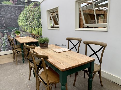 Heligan kitchen dining area  at Heligan Kitchen & Bakery in St Austell
