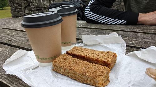 Apricot Flapjack at Joey's Cafe in Ambleside