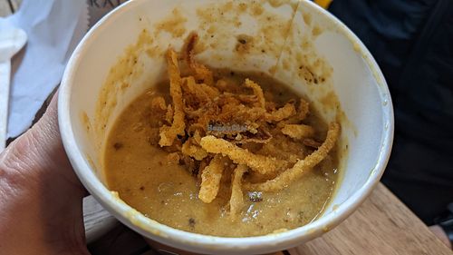 Curried cauliflower at Joey's Cafe in Ambleside