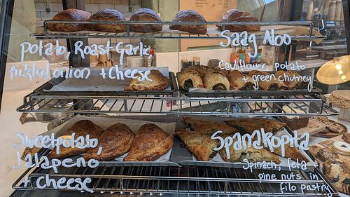 Pasties at Joey's Cafe in Ambleside