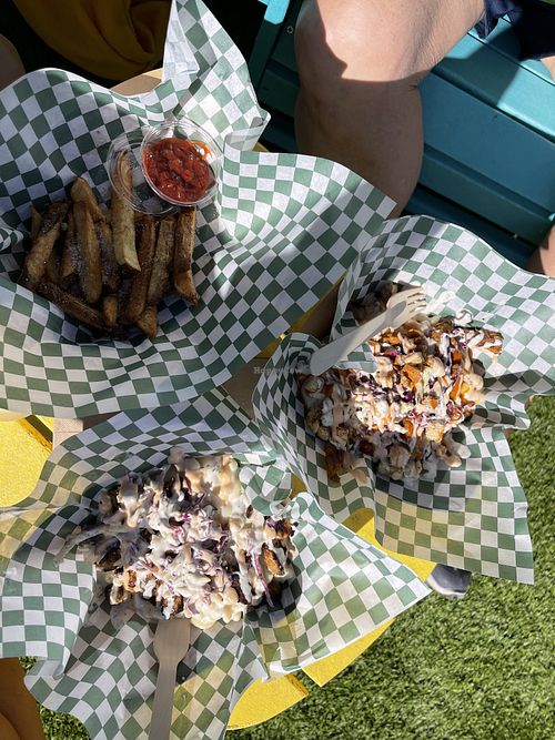 Everything Mac bowl &  Tempeh bakun bowl  at Plantology in Gainesville