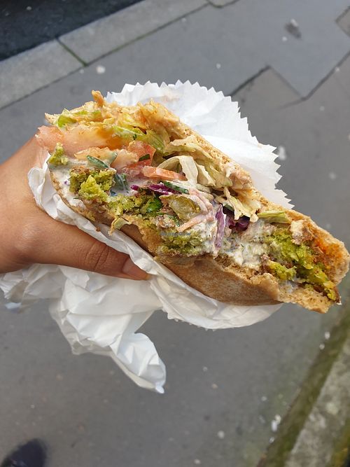  at Falafel + in London