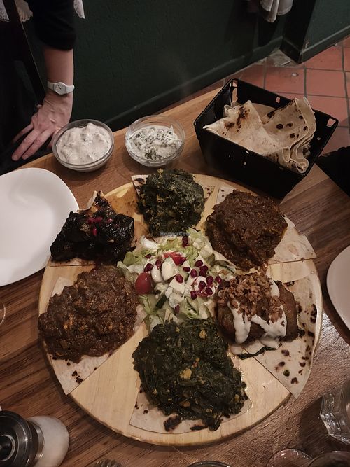 Starters for 4 (Vorspeisenplatte, 13), a real feast! at Zarathustra in Cologne