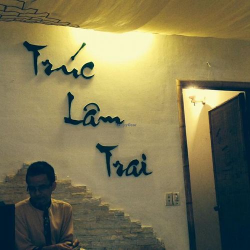 inside at Truc Lam Trai in Hanoi