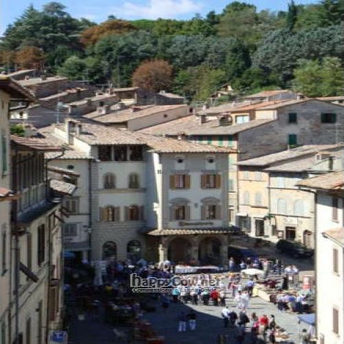 Piazza Baldaccio, Anghiari - Nearest town. at Tenuta Savorgnano in Anghiari