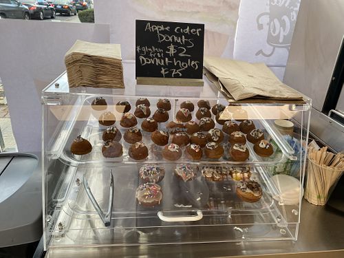 Donuts and donut holes  at Rock n Roots in Williston Park