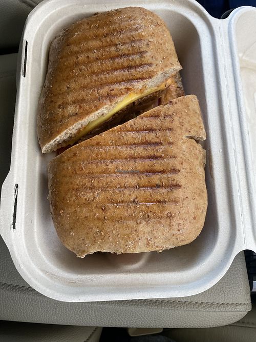 Jack fruit sandwich   at Rock n Roots in Williston Park