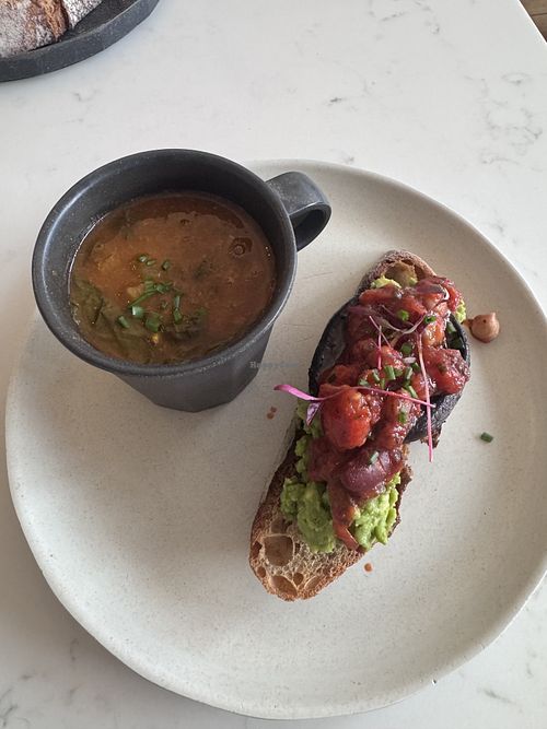 £11 sandwich and £4.80 mug of soup   at Cowan & Sons in Edinburgh