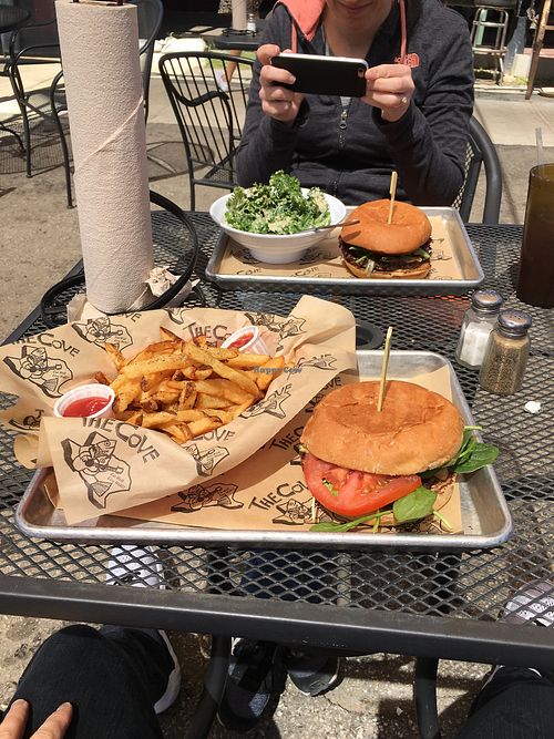 Dos burgers at the cove  at The Cove in San Antonio