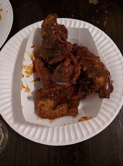 Root beer wings at Blackbird Pizzeria - 6th St in Philadelphia