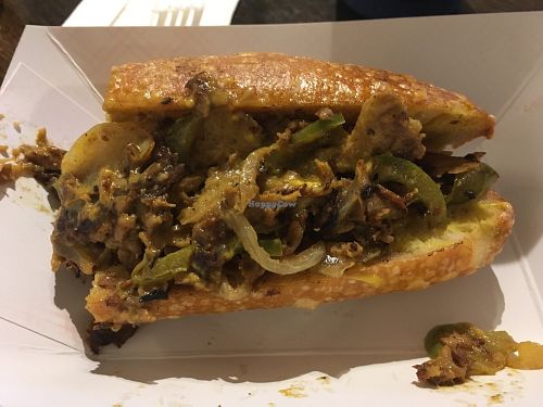 Seitan Cheesesteak from Blackbird Pizzeria
photo by ecoRDN ecoRDN.com at Blackbird Pizzeria - 6th St in Philadelphia