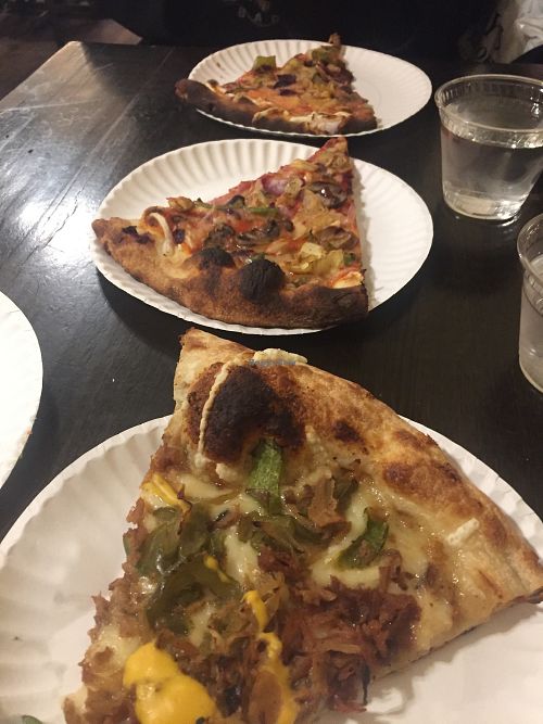 Delicious pizza at Blackbird Pizzeria - 6th St in Philadelphia