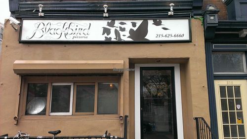 from the street at Blackbird Pizzeria - 6th St in Philadelphia