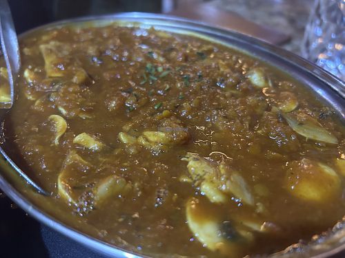  Mushroom Dhansak  at The Magna Tandoori in Berwick-upon-tweed