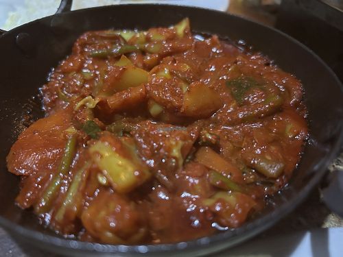 Veg Karahi  at The Magna Tandoori in Berwick-upon-tweed