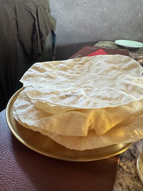 Popadom   at The Magna Tandoori in Berwick-upon-tweed