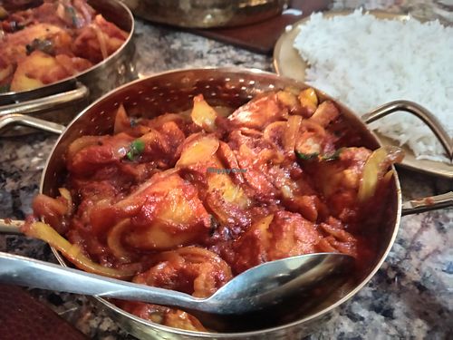 Aloo Gobi at The Magna Tandoori in Berwick-upon-tweed