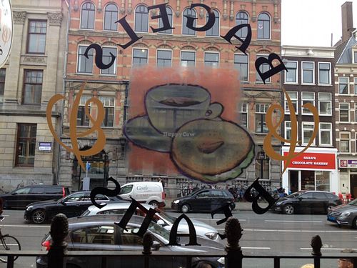 Window Seat View - Nice at Bagels & Beans - Raadhuisstraat in Amsterdam