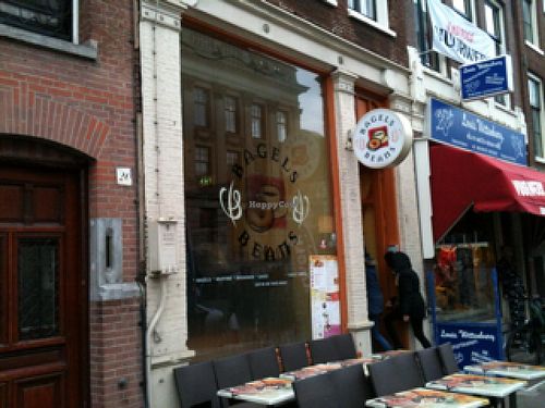 Outside at Bagels & Beans - Raadhuisstraat in Amsterdam