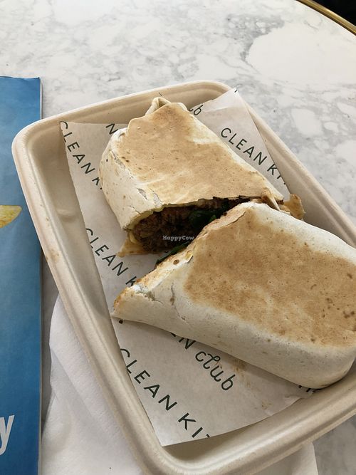 Meatball wrap   at Clean Kitchen Club - Camden in London