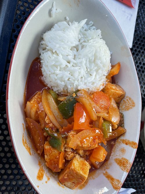  Korean spicy tofu at Sweet Rice in Chicago