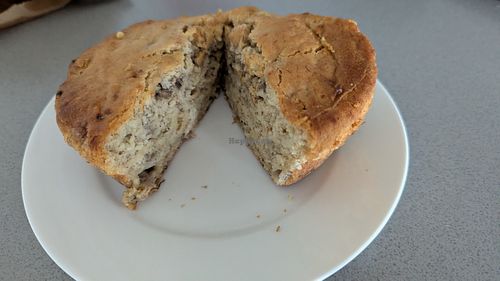 Muffin at The Apron Cafe in Christchurch