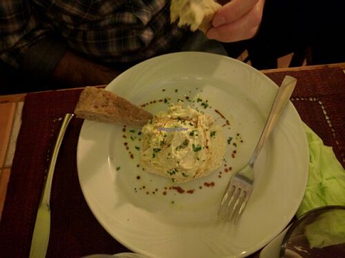 Hummus at La Mucca Pazza in Marino