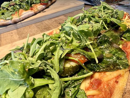 pinsa vegan  at We Are Pinsa in Hildesheim