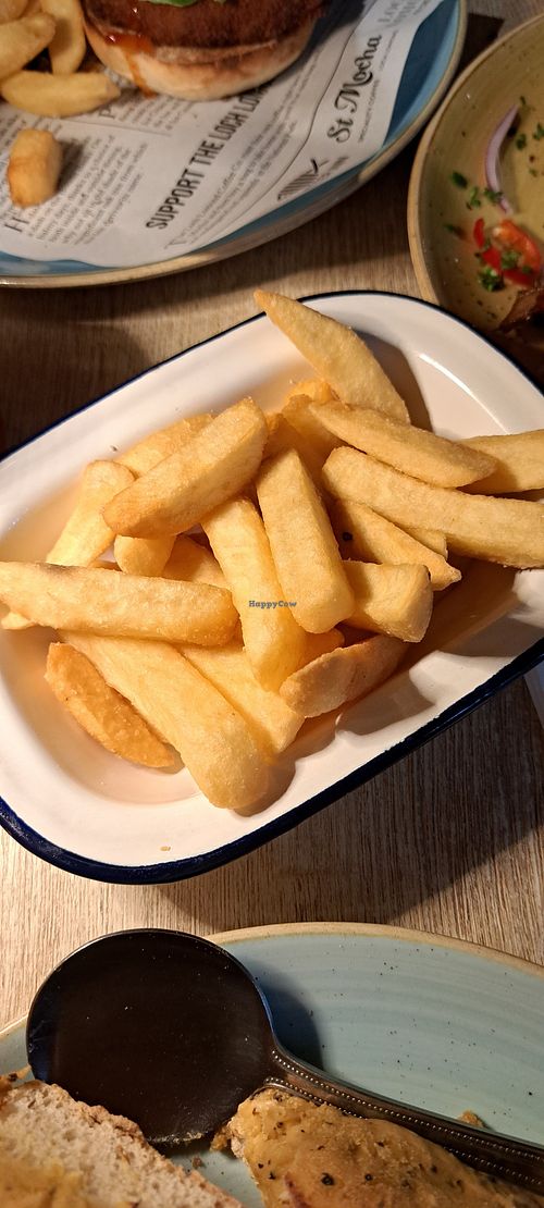 Chips at The Oak Tree Inn in Balmaha