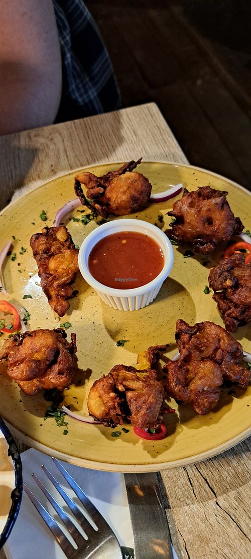 Pakora at The Oak Tree Inn in Balmaha