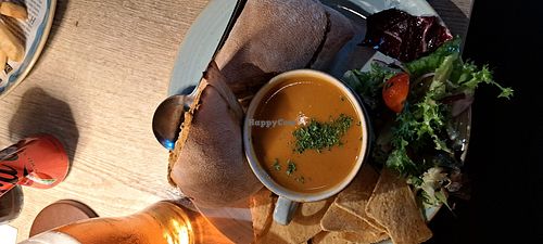 Soup and ciabatta deal at The Oak Tree Inn in Balmaha