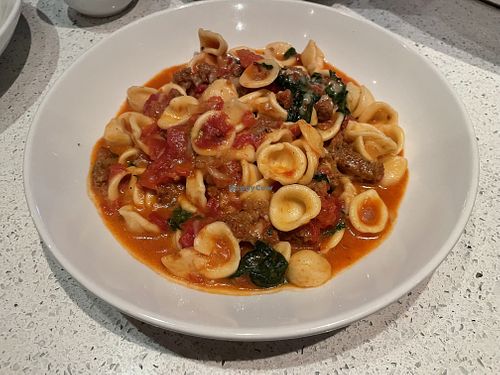 Vegan pasta  at Mezzo in Dublin