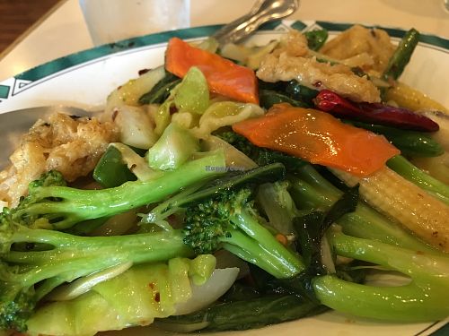 Vegetable Deluxe gf (lunch) at Lotus Garden in Eugene