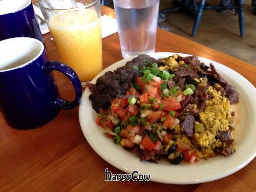 Chiliquiles, a savory breakfast treat at Morning Glory Cafe in Eugene