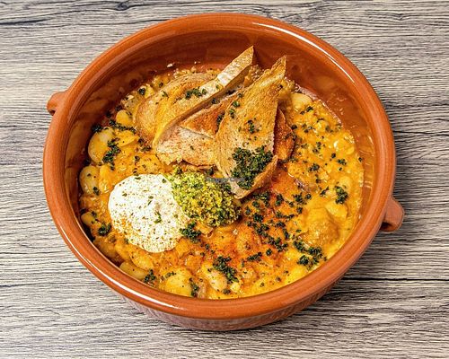 Bean Stew at Freddies Kitchen in Leeds