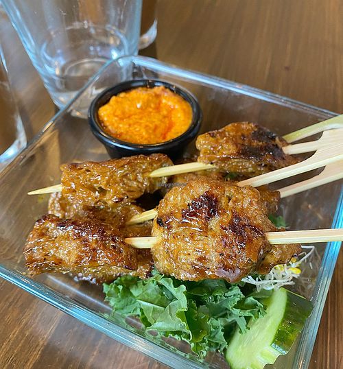 Satay at Thai Vegan Kitchen in Helsinki
