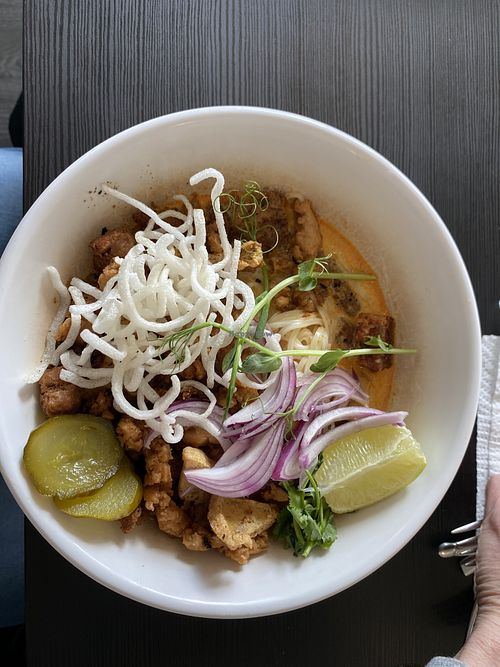 Northern noodle  at Thai Vegan Kitchen in Helsinki