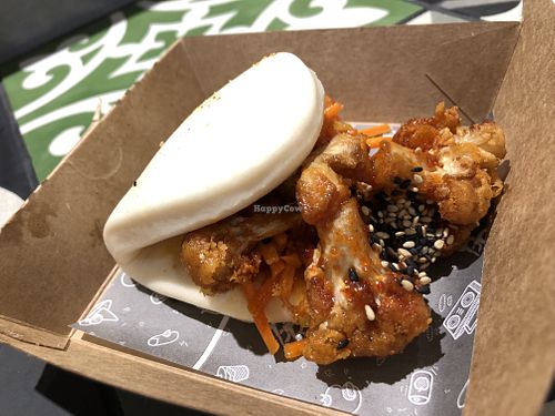 Expensive but delicious. This was about half the size of a closed fist and $8. Really nice though! :) at Bao Brothers in Charlestown