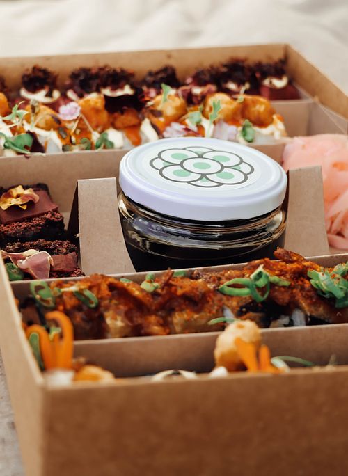 One of my favourite platters to date.  at Plushi in Cape Town