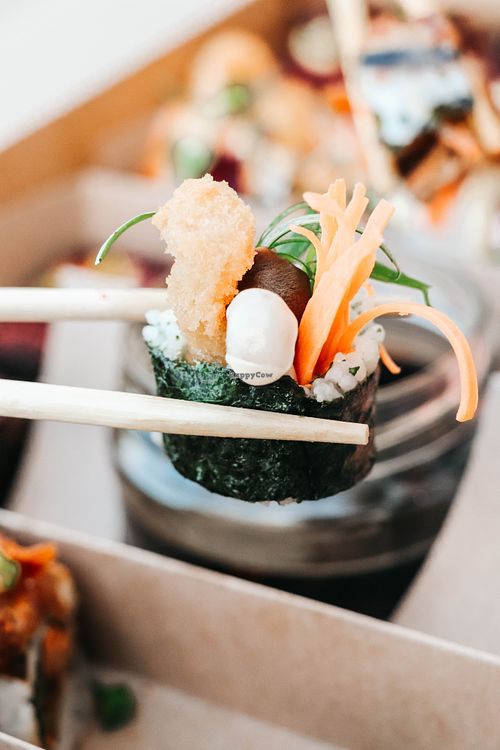 Shimeji mushrooms 3 different ways! at Plushi in Cape Town