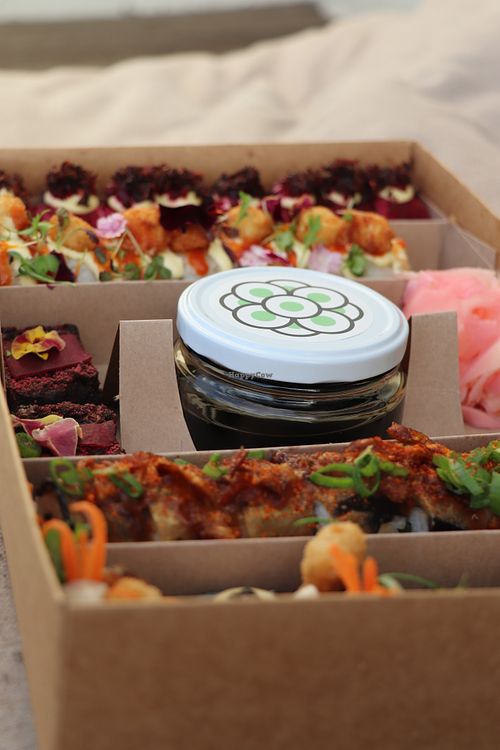 my fave platter to date!! at Plushi in Cape Town