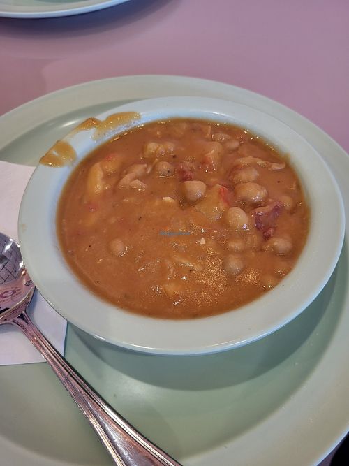 Italian Chickpea Stew at Miss Chickpea's Cafétal in San Antonio