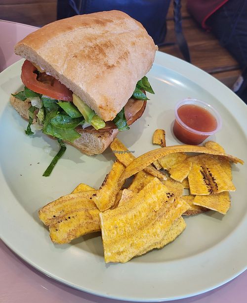 Torta de Jamón at Miss Chickpea's Cafétal in San Antonio