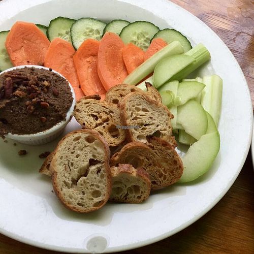 Mushroom Pâté-vegan at Green Goddess in New Orleans
