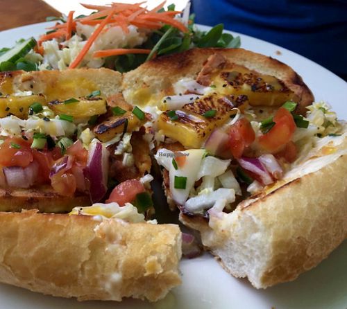 Tofu Po-boy - Vegan at Green Goddess in New Orleans