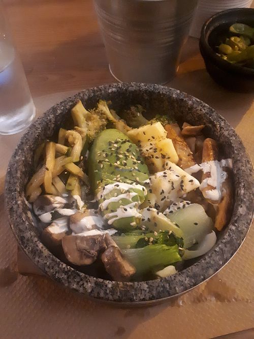 Vegan bowl at Kimchibowl  in Malaga