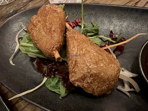 "chicken legs"  at GAO Vegan in Leipzig