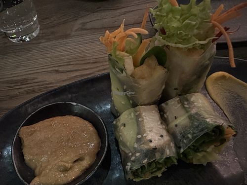 summer rolls  at GAO Vegan in Leipzig